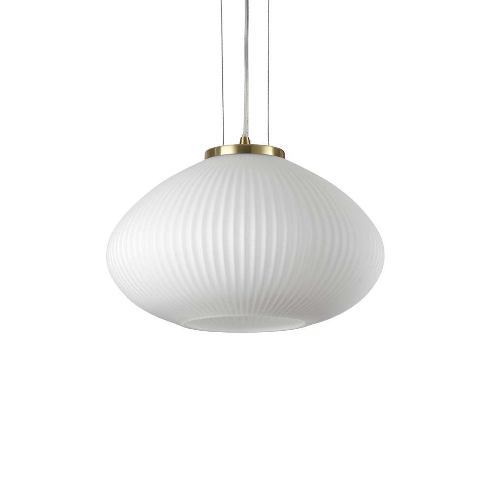 Plisse pendant light