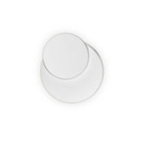 Pouche LED Wandleuchte Weiß, moderne und elegante Wandbeleuchtung für jeden Raum.