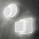 Pouche LED Wandleuchte Square in modernem Design, ideal für stimmungsvolle Beleuchtung an Wänden.