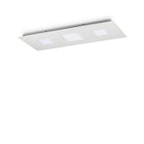 Moderne Relax LED Deckenleuchte mit drei rechteckigen Lichtquellen für helles, energieeffizientes Licht.