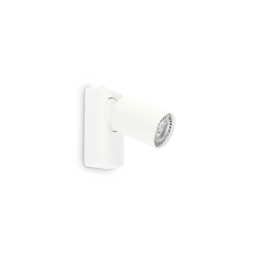 Rudy Wandlampe Strahler in Weiß, ideal für moderne Wohnräume und Beleuchtungskonzepte.