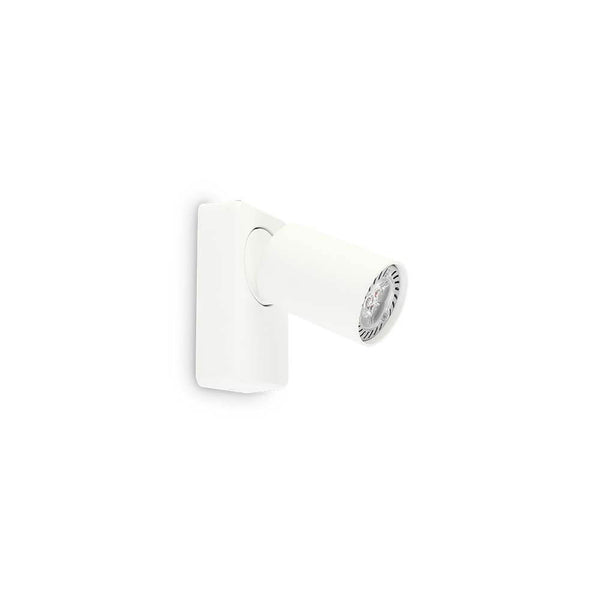 Rudy wall spotlight in white, ideal for modern living spaces and lighting concepts.