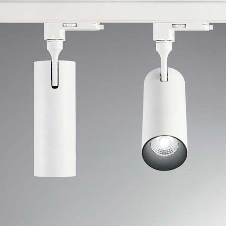 Track spotlight Smile 15W Cri80 24 3000K White – modern, elegant lighting with high-quality lighting technology.