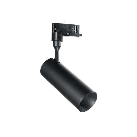 Smile 15W Cri80 50 4000K track light in elegant black, perfect for modern interiors.
