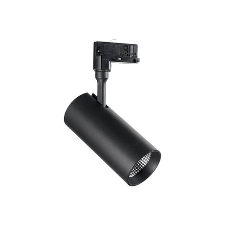 Smile track light 20W Cri80 20 3000K black in a modern design for effective light.