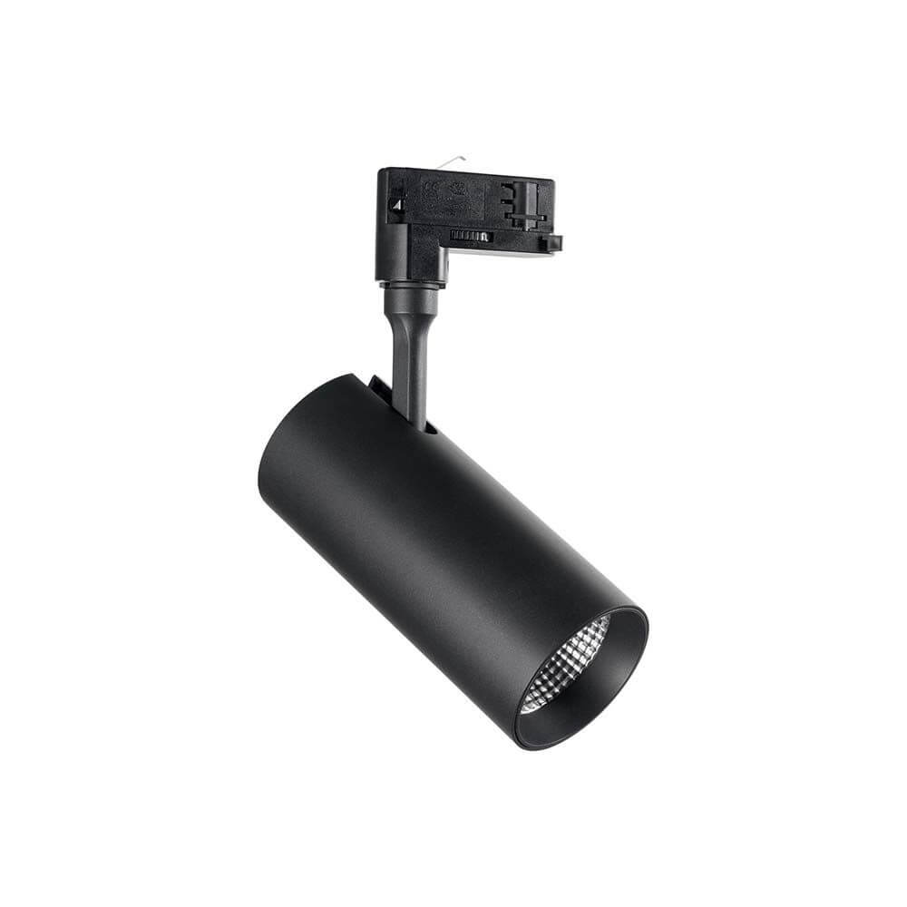 Schienenleuchte Smile 30W Cri80 20 3000K Schwarz