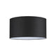 Set Up Lampenschirm in elegantem Schwarz, ideal für verschiedene Einrichtungsstile.