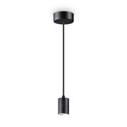 Set Up Pendellampe in modernem Design mit schwarzem Lampenschirm, ideal für stilvolle Innenräume.