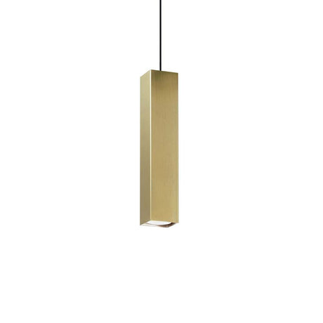 Sky Pendelleuchte Messing-Satin, moderne LED-Pendelleuchte in schlankem Messing-Satin Design
