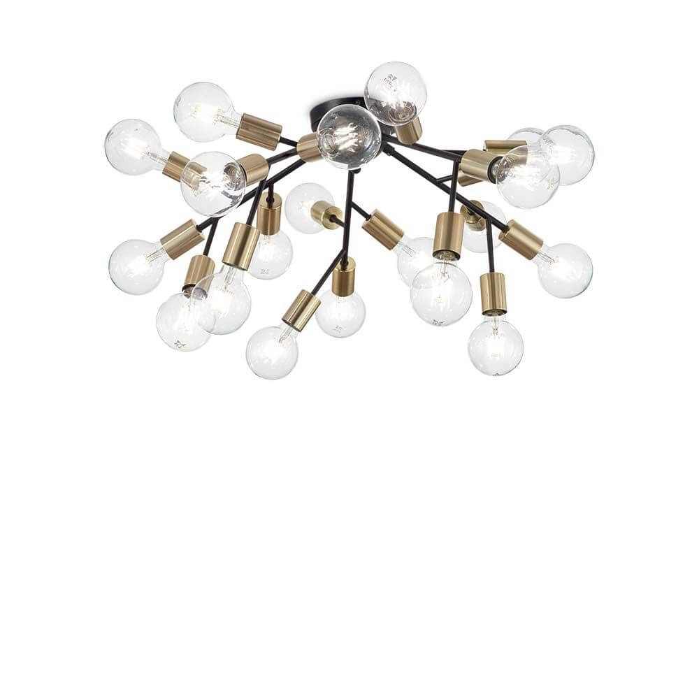 Spark ceiling lamp 20-flame