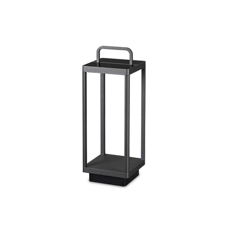 Stardust LED lampe de table à batterie IP54 au design moderne avec poignée portable pour l’intérieur et l’extérieur.