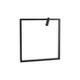 Syntesi LED Wandleuchte Square in modernem Design, quadratischer Rahmen mit drehbarem LED-Spot.