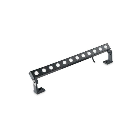 Thor LED Bodenleuchte IP65 in schwarzem Design mit mehreren Leuchtmittel für Außenbereiche.