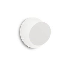 Tick LED Wandleuchte in Weiß, moderne runde LED-Wandlampe für stilvolle Innenbeleuchtung