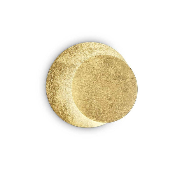 Tick LED Wandleuchte goldene runde Wandlampe mit modernem Design