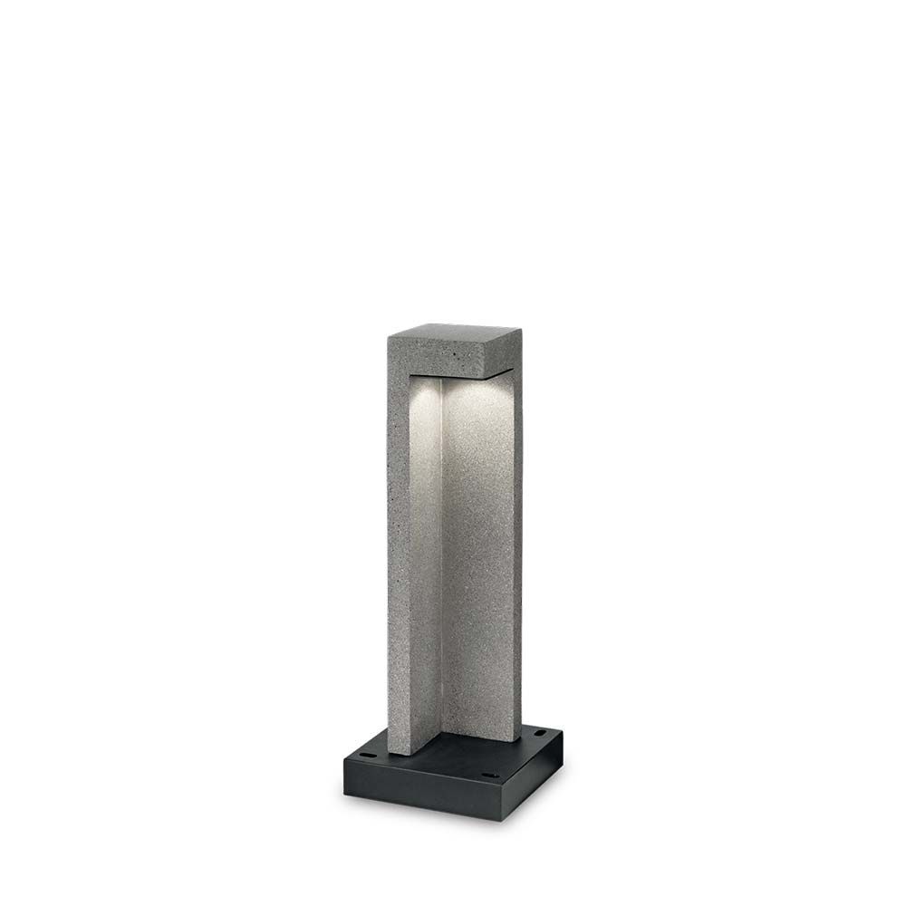 Titano LED Wegleuchte IP55 in modernem Design aus Beton, ideal für den Außenbereich und wetterfest.