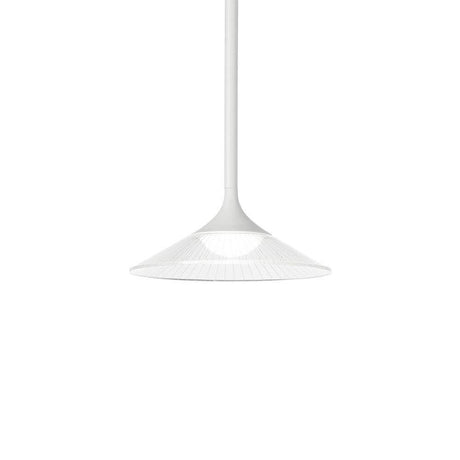 Tristan LED Pendelleuchte mit modernem Design in Weiß, ideal für stilvolle Beleuchtung.