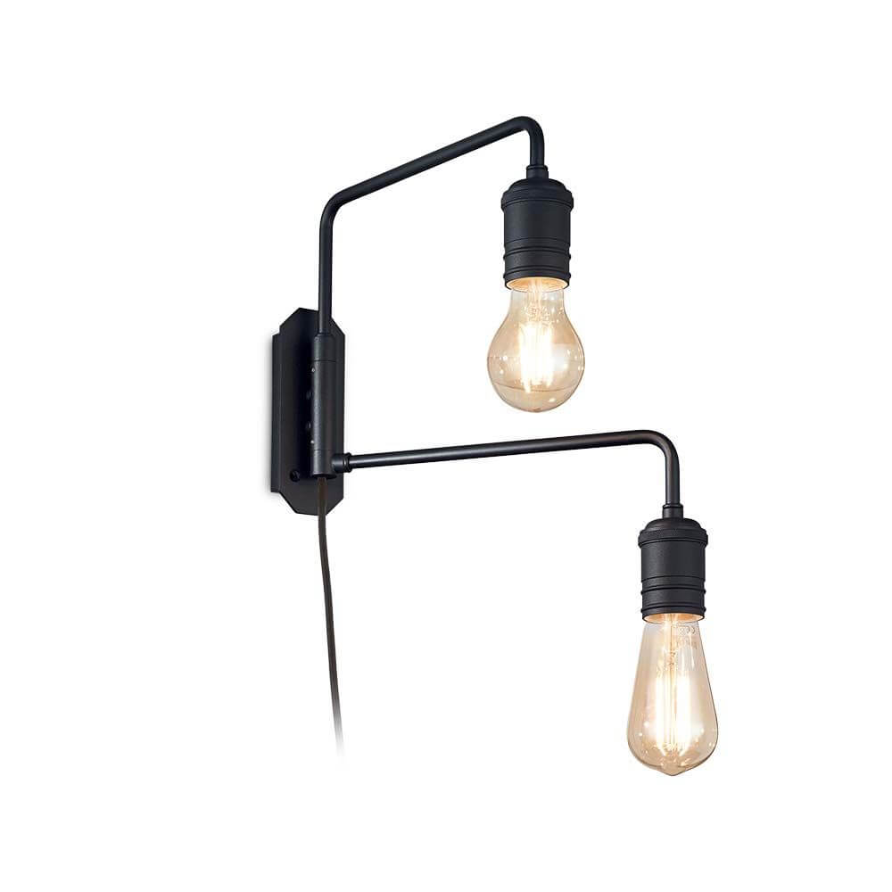 Triumph Wall Lamp 2-Flame Black