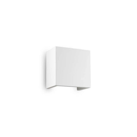 Wandlampe Flash Gesso Klein Weiß - moderne weiße Wandleuchte für stilvolle Innenräume.