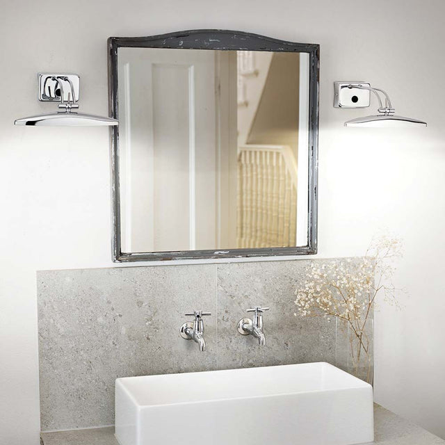 Wandleuchte Mirror-20 Ap2 Chrom  Ideal Lux   