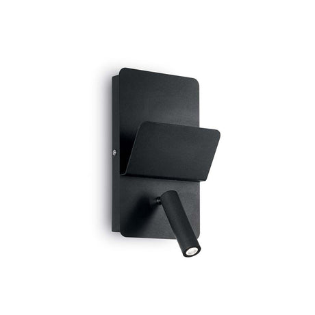 Wall light Read Ap1 Black on the wall, stylish lighting for your home.