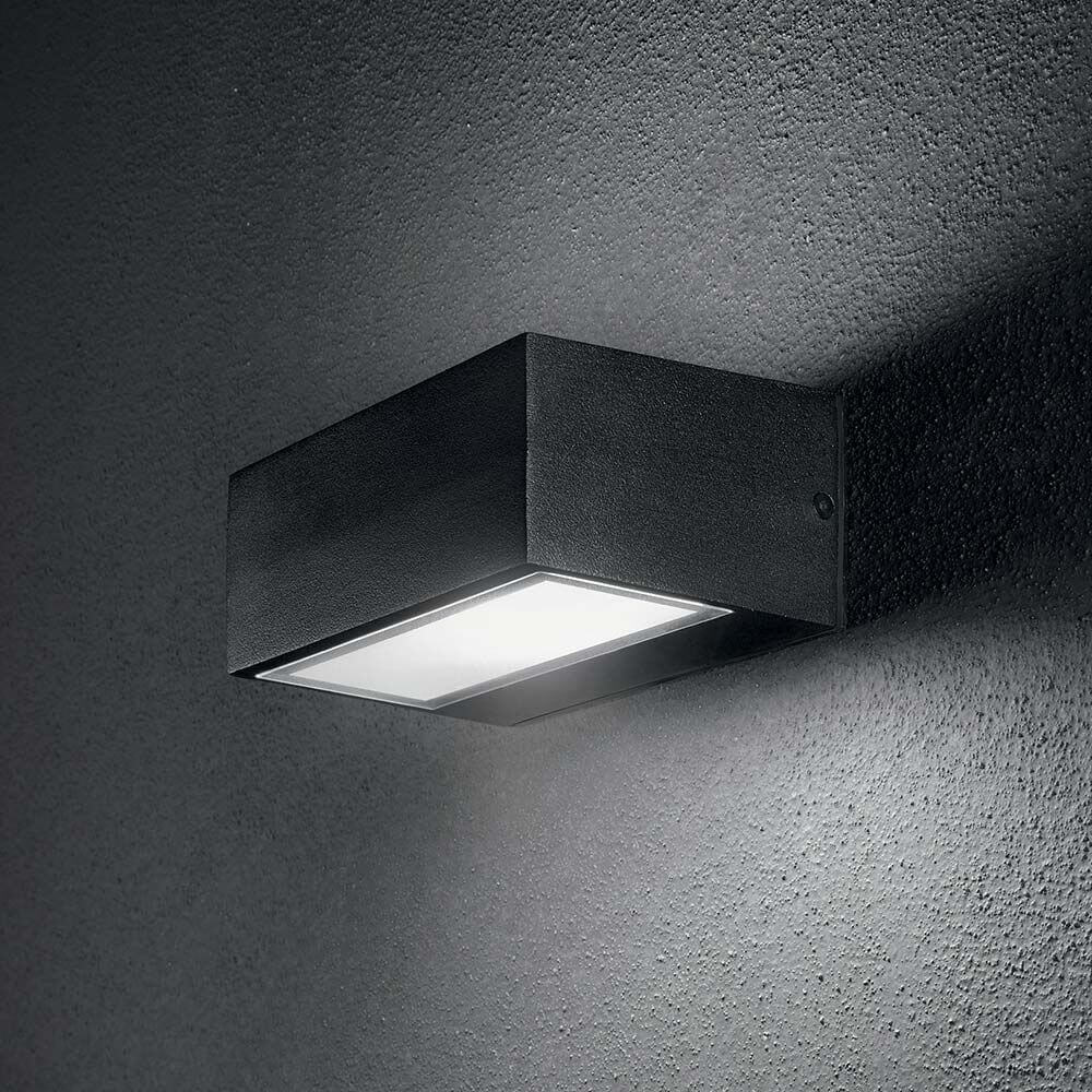 Wandleuchte Twin Ap1 Schwarz