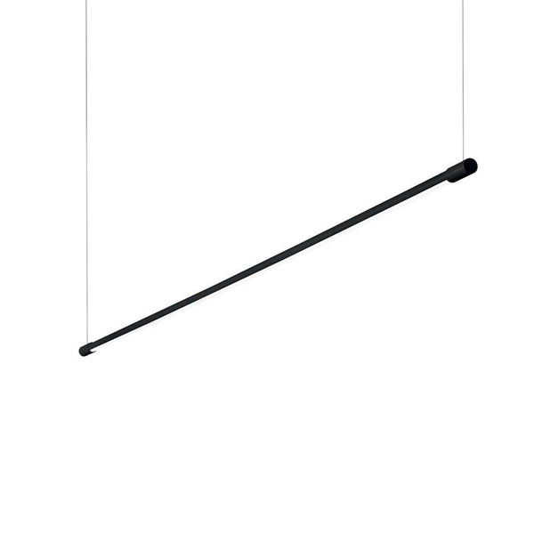 Yoko LED pendellampe 146 cm i elegant svart, ideell for moderne interiører.