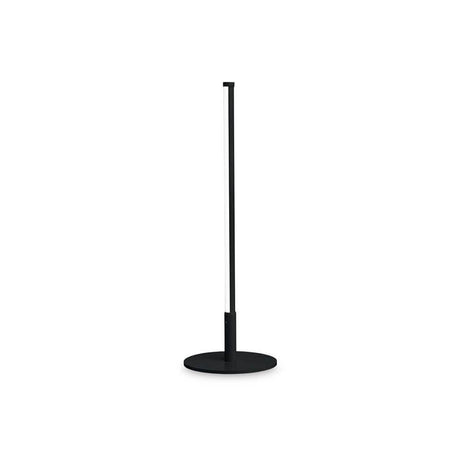 Lampe de table Yoko LED en métal noir avec un design minimaliste et un style élégant.