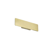 Zig Zag LED Wandlampe Messing