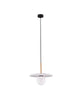 Idor Pendelleuchte Ø 30cm G9 Marmor mit modernem Design und elegantem Marmor-Finish.