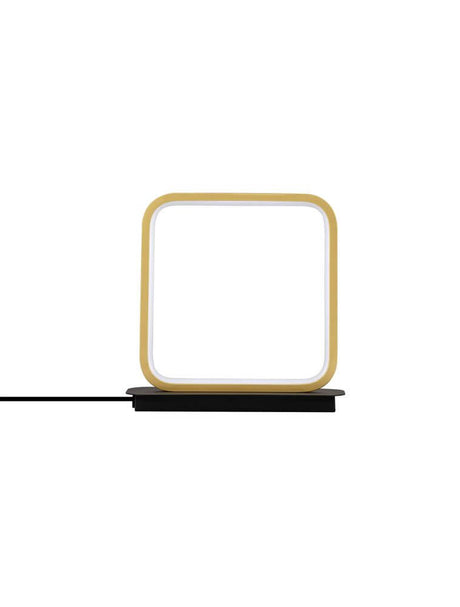 Imar LED Bordlampe 3200K sort, guld - moderne bordlampe med en elegant design kombination.