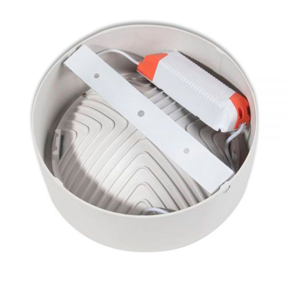Indirekte struktur LED panel 350lm Ø 10,5 cm neutral hvid