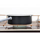 Individuelle Leuchten-Einbaudose XXL Ø 310mm für Betonbau auf einem Schalungsgerüst.