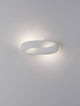 Infinity LED Wandleuchte 3000K Weiß - moderne Wandleuchte mit warmweißem Licht und elegantem Design aus Aluminium.