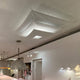 Ingo Maurer Lil Luxury LED Deckenlampe mit eleganten Segeln in modernem Raumdesign.
