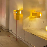 INGO MAURER EINSHELUCHT 24 KARAT Blue Floor Golden Light