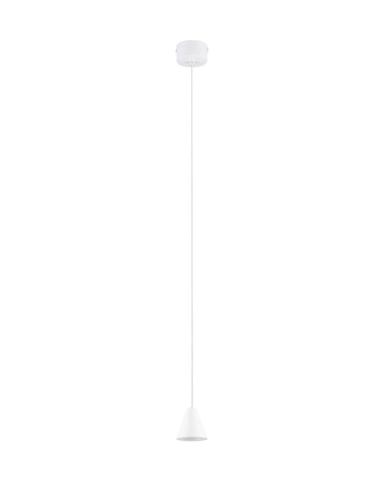 Irmos Pendelleuchte Ø 6cm 3000K in minimalistischer Formgestaltung weiß, ideal für moderne Wohnräume.