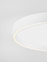 Istos Deckenleuchte Ø 50cm mit dimmbarem Licht und DIP-Switch-Funktion zum Farbwechsel.
