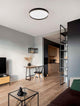 Istos Deckenleuchte Ø 50cm 2700, 3000K in modernem Wohnraum mit eleganter Einrichtung