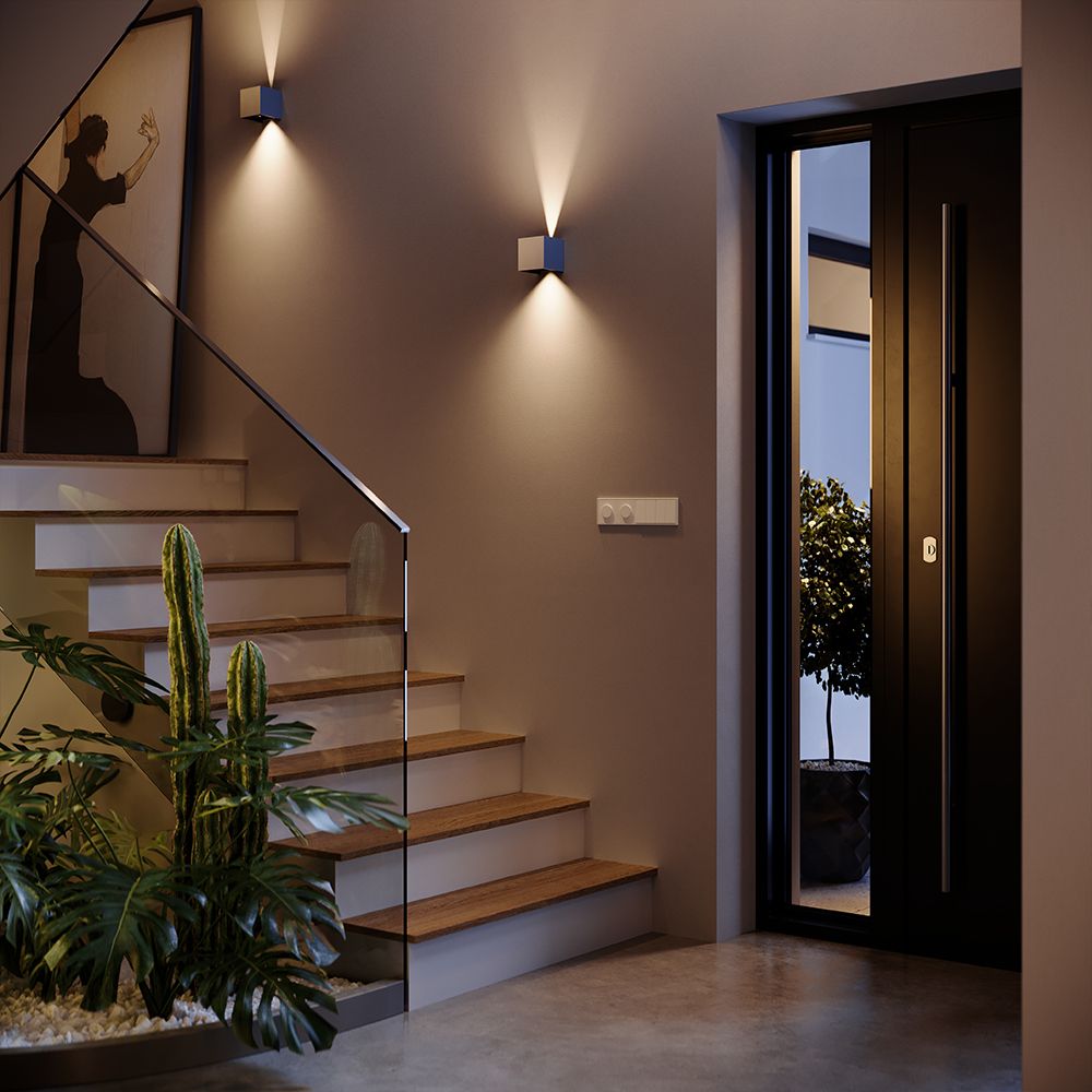 s.luce Ixa LED wandlamp verstelbare hoek binnen & buiten IP44