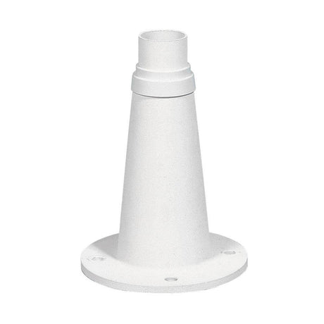Junior base for lights White - white light base made of robust material, ideal for various lights.