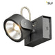 Kalu LED 1 Wand- & Deckenleuchte Schwarz 3000K mit verstellbarem Leuchtenkopf und Hochleistungs-LEDs.