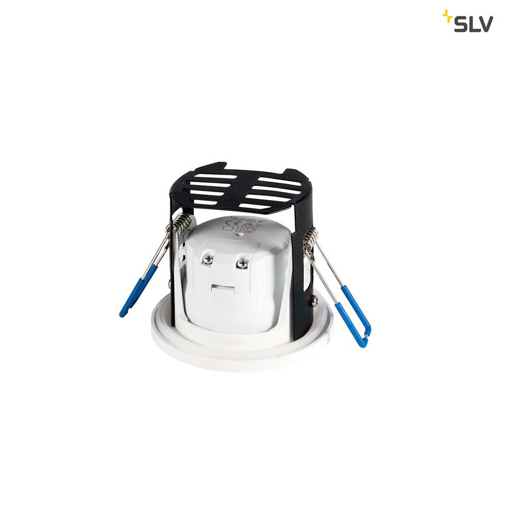 Kamuela Eco LED Deckeneinbaulampe in Weiß mit dimmbaren Eigenschaften, feuerfest und robust.