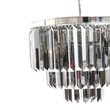 Hængende lampe røget lounge rundt