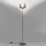 Staande lamp chromen beker