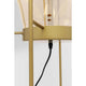 Stehleuchte Pear Frame 158cm Detailaufnahme des Metallgestells und Kabelanschlusses.