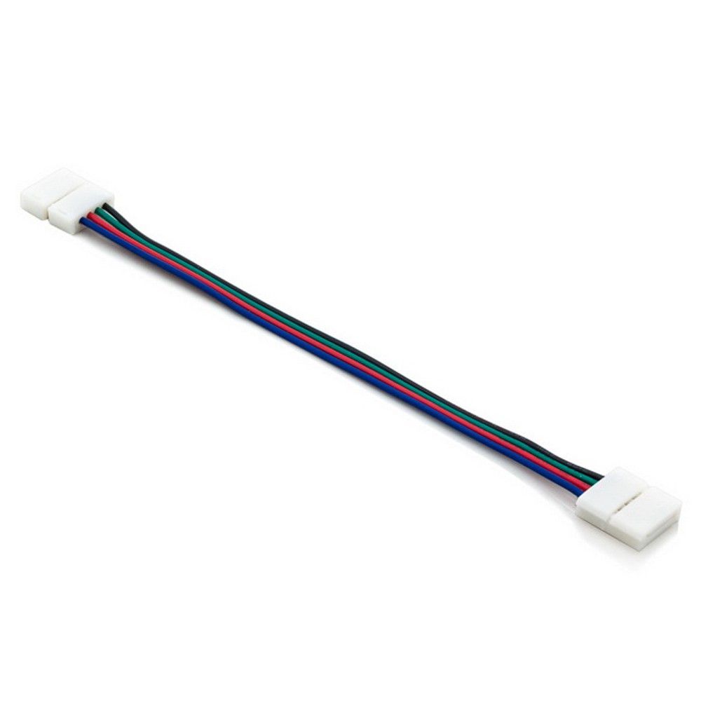 CONNETTORE DI CAVO 4-pin 10 mm Strip LED RGB