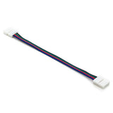 CONNETTORE DI CAVO 4-pin 10 mm Strip LED RGB