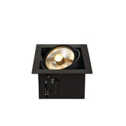 Kadux 1 ES111 Downlight eckig Schwarz max. 50W