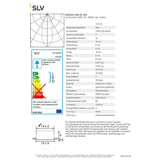 Produktinformation für KADUX LED Double DL Set, alu-bürstet, 38°, 3000K, inkl. Treiber, technische Details.